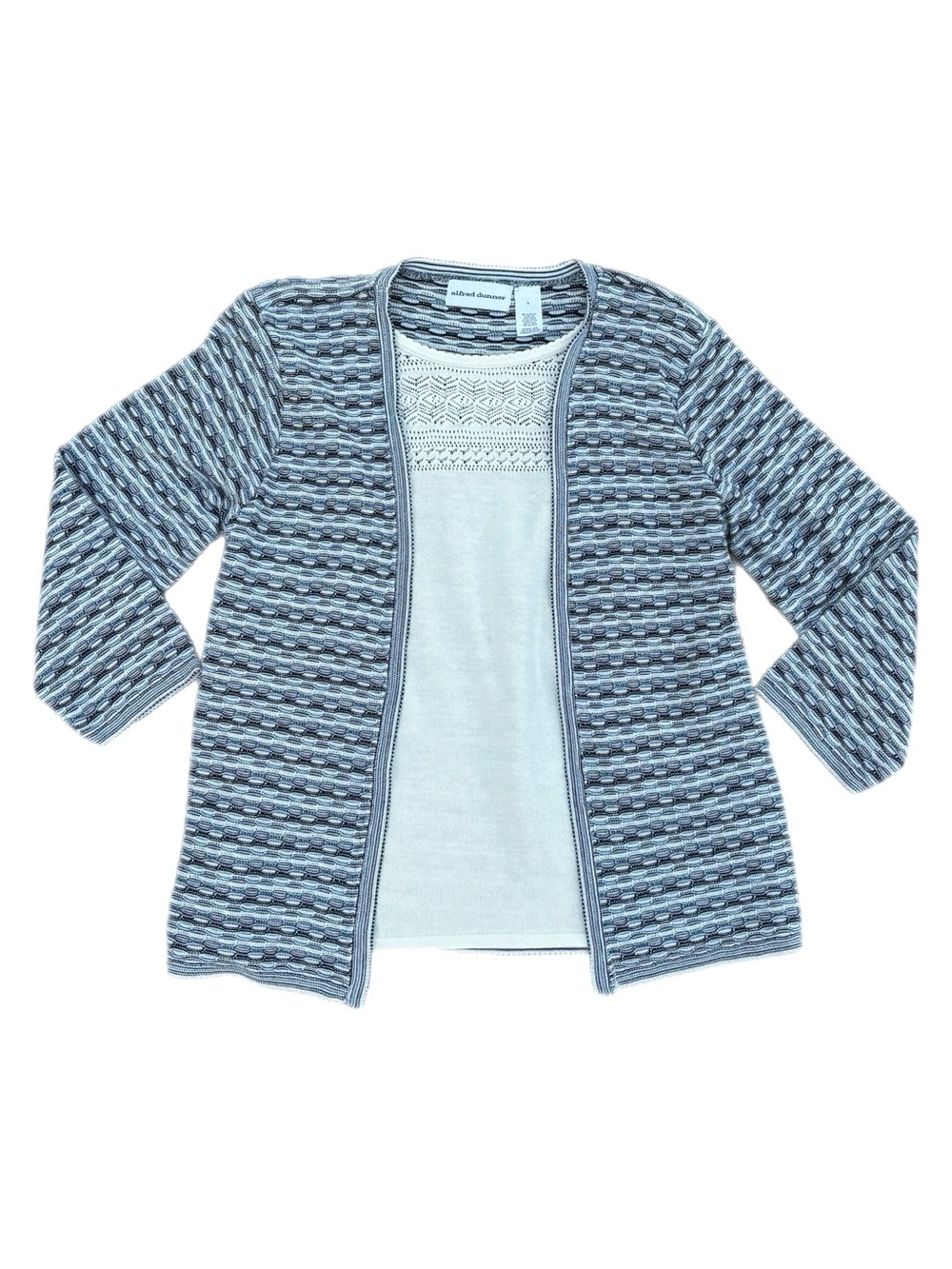 Alfred Dunner | Layered Cardigan Sweater Set